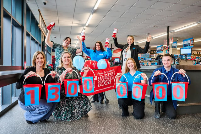 Supermarket giant extends charity pledge after £13m success