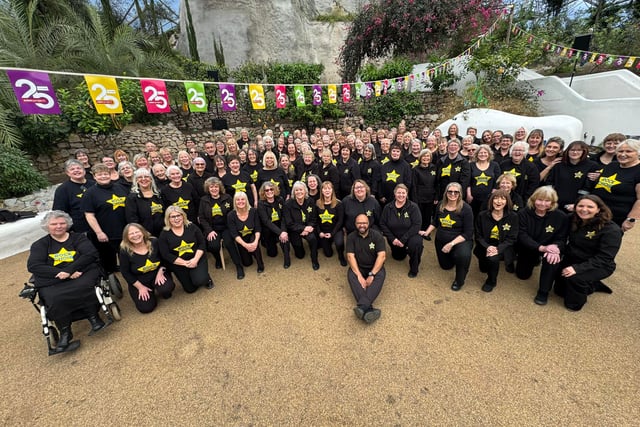 Cornish singers unite with brass band for spectacular show