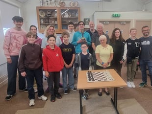 Chess tournament highlights strong twinning friendship