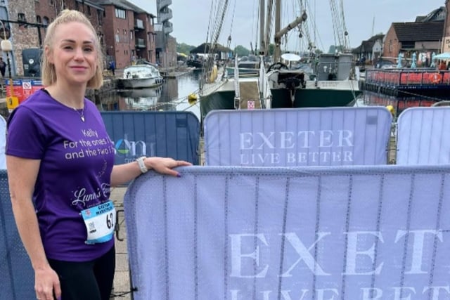 Callington mum runs Plymouth Half for baby loss charity