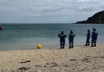 Kayaker rescued after being blown out to sea at Pentewan