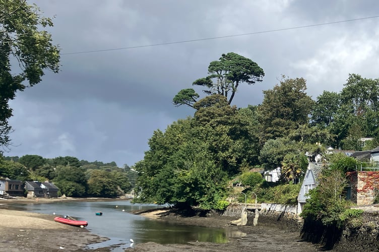 The village of Helford in Cornwall sits beside the water. (Picture: Andrew Townsend)