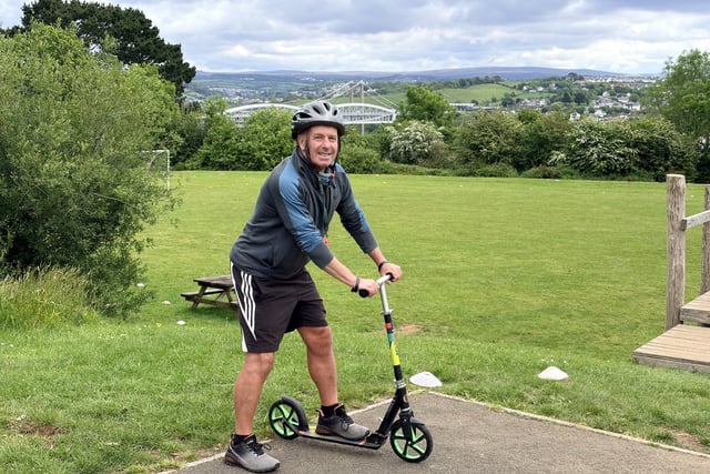 Teacher targets record breaking scooter crossing of Australia