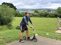 Teacher targets record breaking scooter crossing of Australia