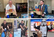St Austell cinema complete cycling challenge for charity
