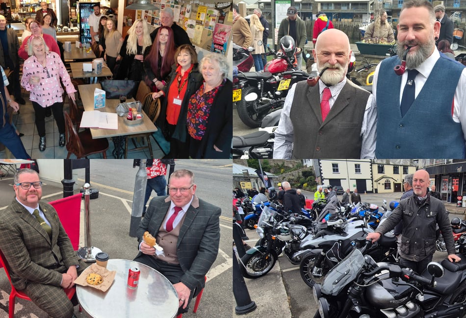 Liskeard and Looe Radio: Distinguished gentlemen come to town 
