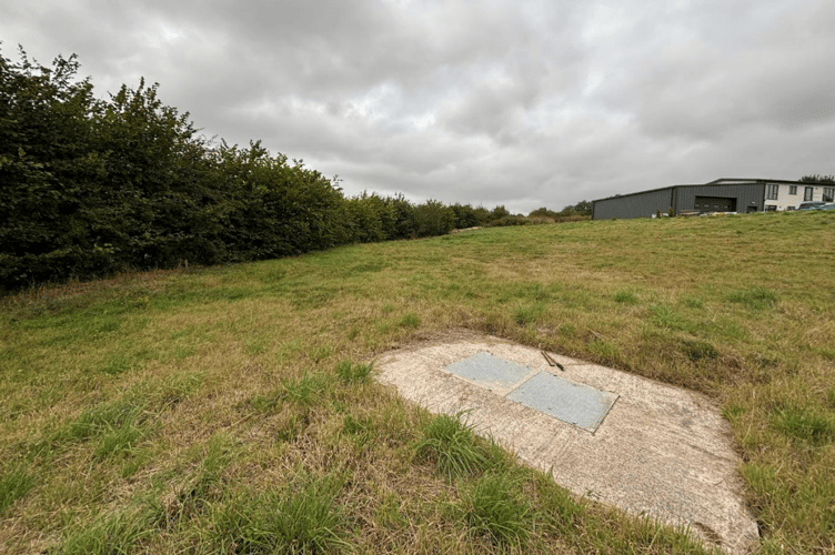 The land where the proposed Starbucks is set to go if approved in Dobwalls (Picture: Cornwall Council)