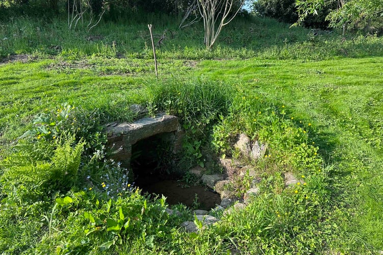 A display will be placed by the Blessed Mary Well at Newhouse Farm in Tywardreath.