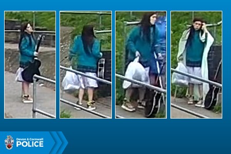 Holly was last seen leaving Royal Cornwall Hospital in Truro on 31 March at 10.10am