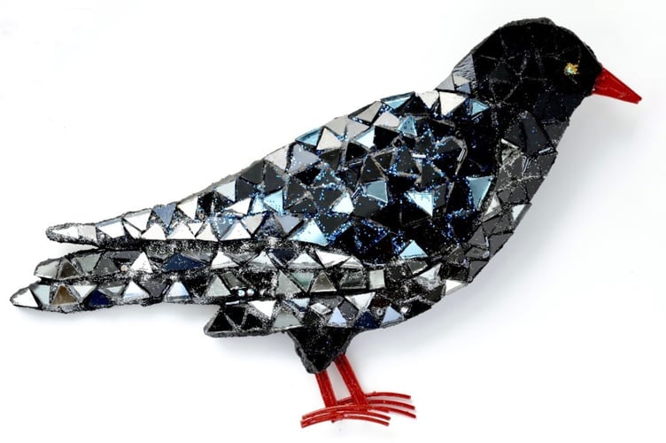 Jill Williamson will be showing her intricate mosaics at her studio in Camelford