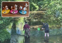 Community comes together for successful Lions duck race