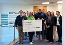 Housebuilder donates more than £14,000 to Children's Hospice South West