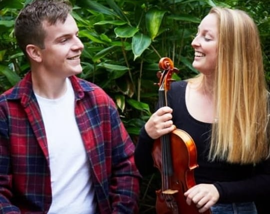 Violin and piano duo to play at Calstock venue in the autumn