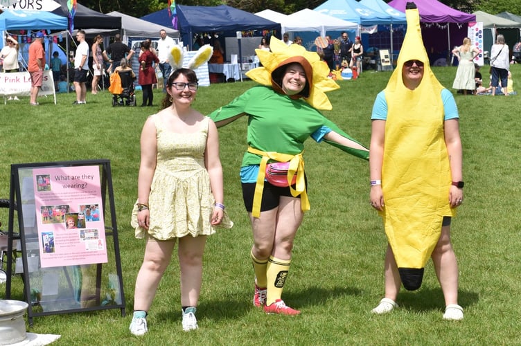 Fun in the sun for these participants in the annual Relay For Life event in Liskeard