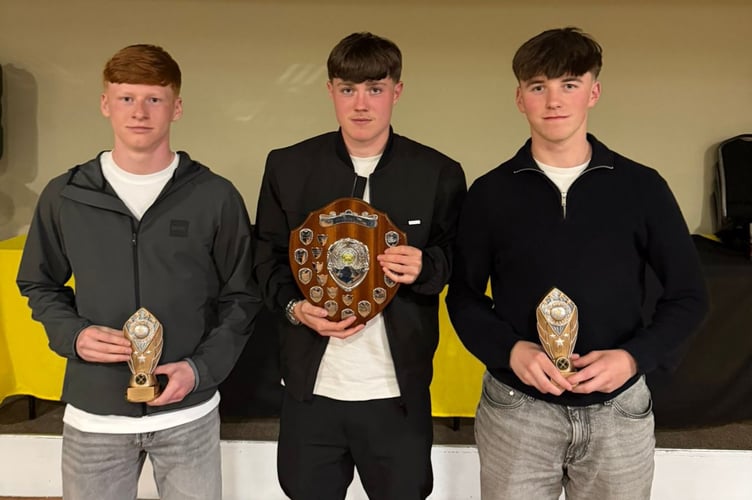 Jack Tupper, Joe Rapson and Isaac Lamerton.