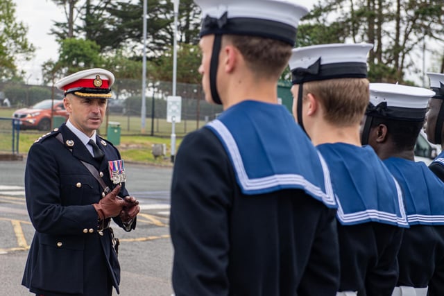 Decorated Royal Marine appointed Commanding Officer of HMS Raleigh