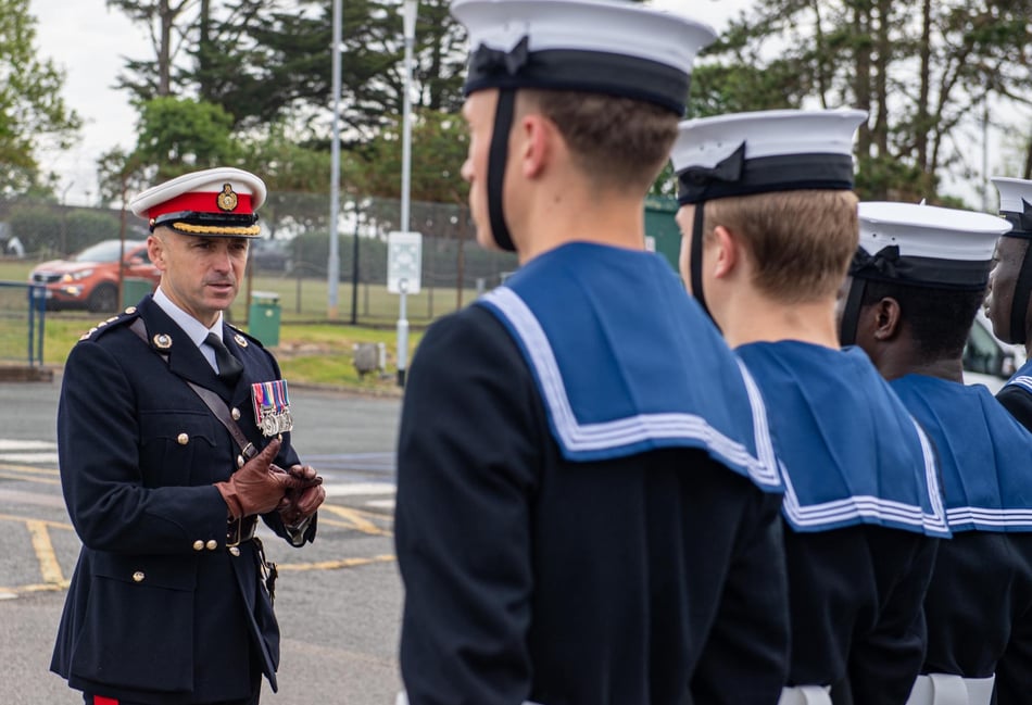 Decorated Royal Marine appointed Commanding Officer of HMS Raleigh