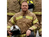 Fire service pay tribute to retiring watch manager