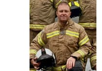 Fire service pay tribute to retiring Liskeard Watch Manager
