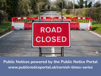 Public Notices: The latest road closures confirmed 