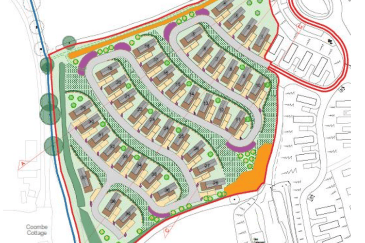 The proposed layout of the extended holiday park (Picture: Cornwall Council)