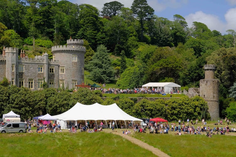 The summer fete at Caerhays Castle in Cornwall will be supporting the Merlin Centre.
