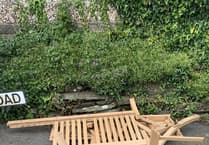 Residents angered after popular bench destroyed by vandals