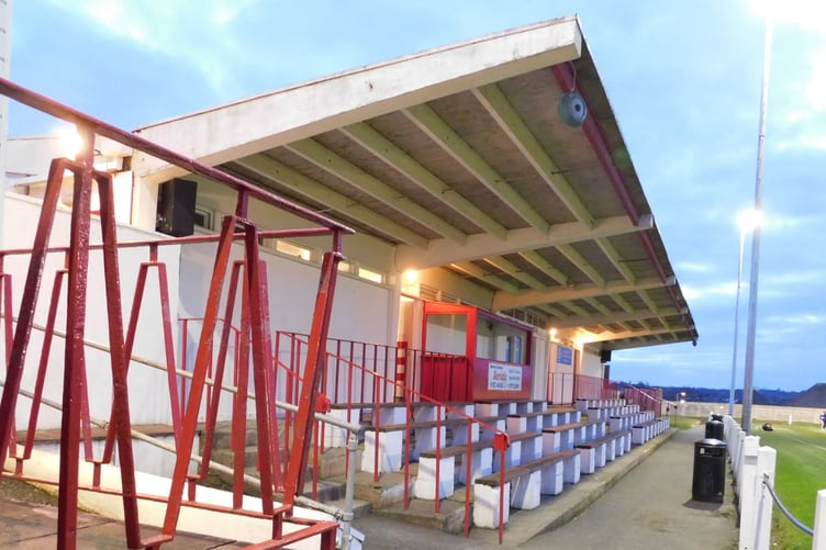 Saltash United AFC, Kimberley Stadium.