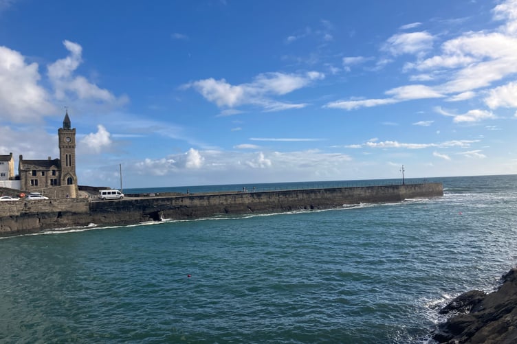 The entrance to the harbour at Porthleven. (Picture: Andrew Townsend)