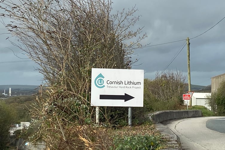 Cornish Lithium is operating at a former clay pit near St Dennis. (Picture: Andrew Townsend)