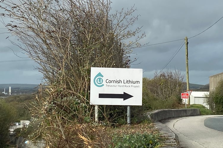 Cornish Lithium is operating at a former clay pit near St Dennis. (Picture: Andrew Townsend)