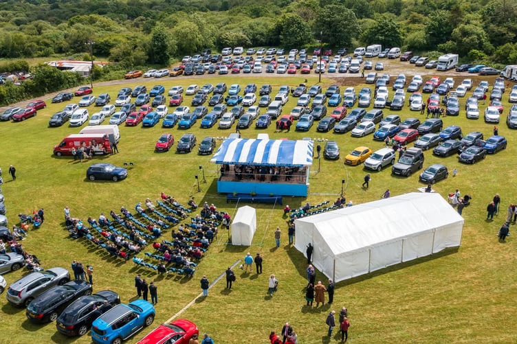 The West of England Bandmen’s Festival takes place at Molinnis Park in Bugle.