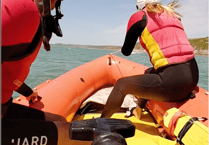 Lifeguards rescue injured father and his son at Cornish beach