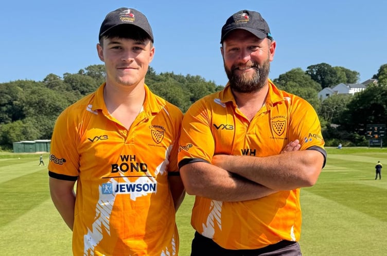 Logan and Neil Curnow.