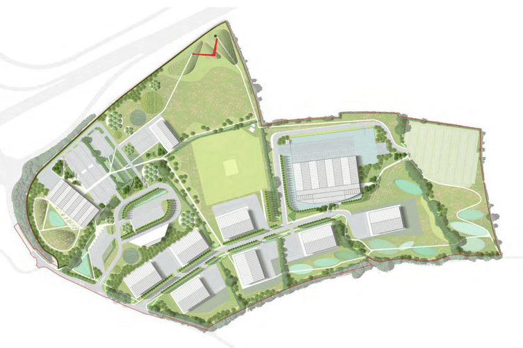 An illustration of what the agri-business centre at Kennards House could look like (Picture: Cornwall Council)