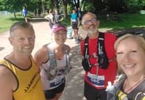 Harriers quartet complete brutal Rame Head Marathon