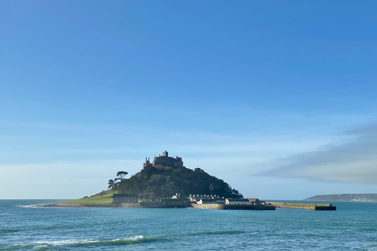 Looking towards St Michael's Mount from Marazion in Cornwall. (Picture: Andrew Townsend)