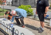 Community effort restores unique WWI pebble memorial in Saltash