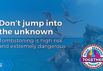 We don't want to be the fun police but tombstoning is dangerous, say officers