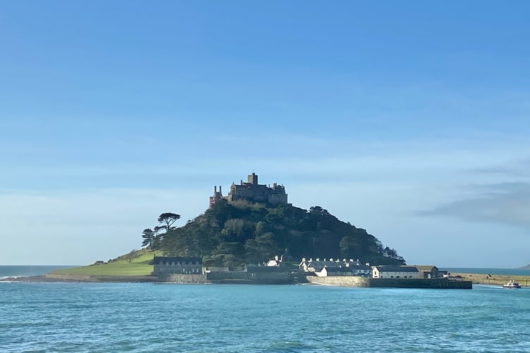 St Michael's Mount in Cornwall on a clear day. (Picture: Andrew Townsend)