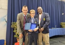 Brave Elliott receives award after inspiring blood donations