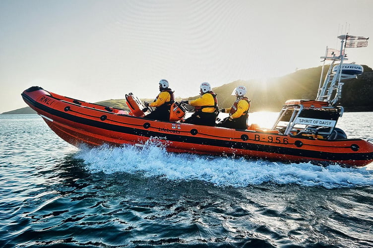 Fowey's Atlantic 85 lifeboat Spirit of Daisy. (Picture: Nigel Millward/RNLI)
