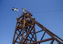 "New" headframe for King Edward Mine