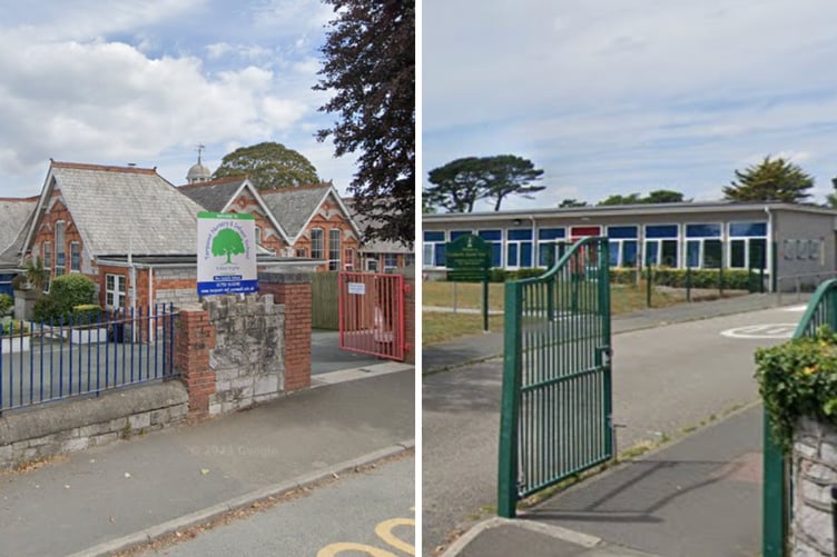 Torpoint primary schools.