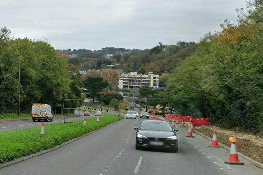 Cornwall Council plans to introduce a new 40mph speed limit and double yellow lines along Morlaix Avenue (Picture: Google Street View)