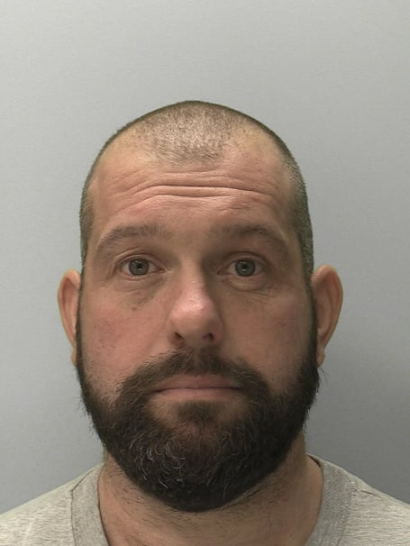 Murderer James Desborough was jailed for life for killing and dismembering  two men he met at the Sandy Lodge Hotel (Picture: Devon and Cornwall Police)