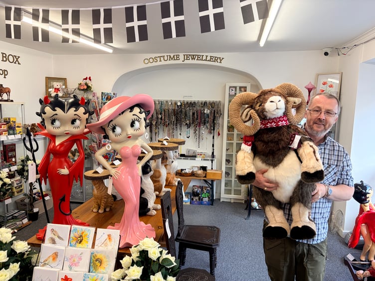 Liskeard trader Geoff Lewis says his Bargain Box store is flourishing following recent move