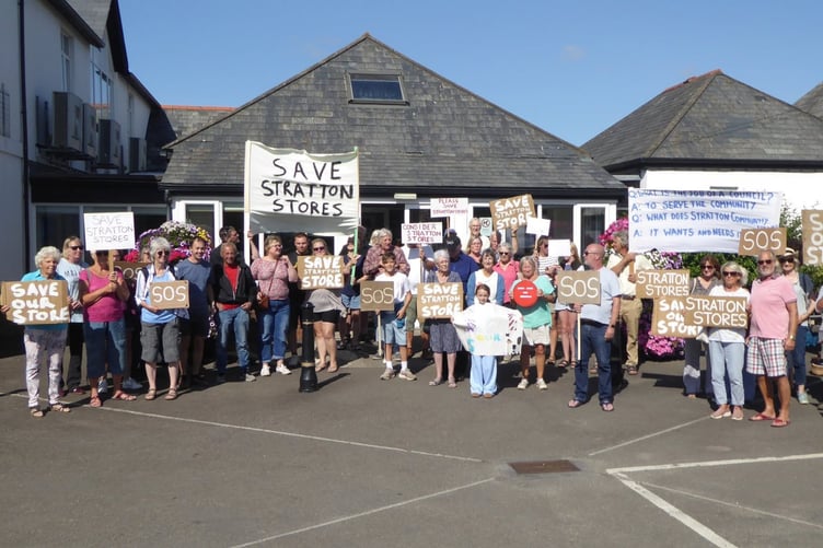 Stratton Stores Protest