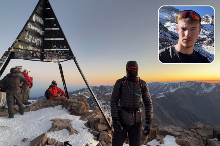 Matt Holwill from Saltash will spend 19 days trekking through the Himalayas this October