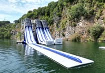 Mega slide takes Adrenalin Quarry to new heights